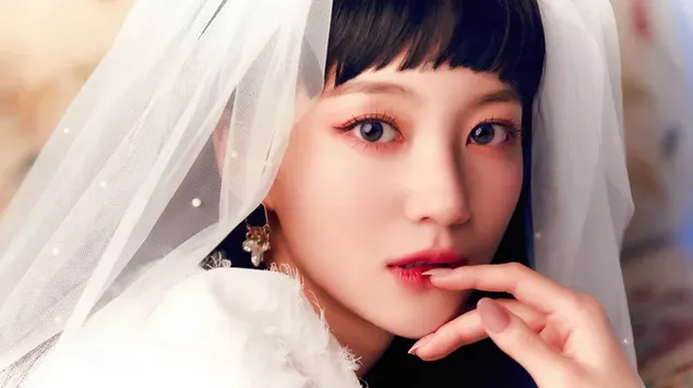 오마이걸 유빈 | '진짜사랑: 꽃다발 Ver.' 앨범 촬영 4K 배경화면