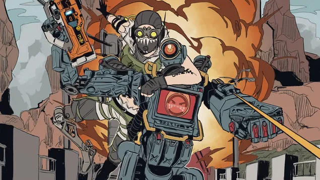 オクタン対 パスファインダー-ApexLegends(ビデオゲーム) ダウンロード