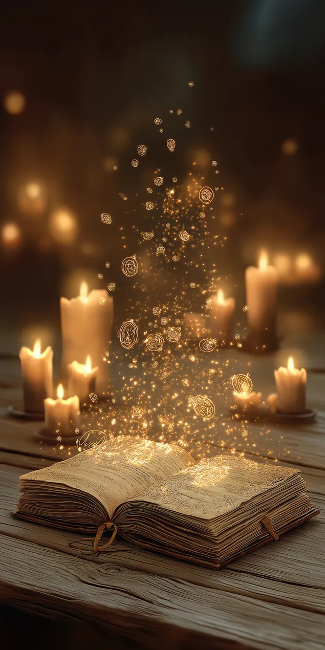 seanleabhar geasa ag lonru le siombaili draiochta orga fuinnimh ioslodail