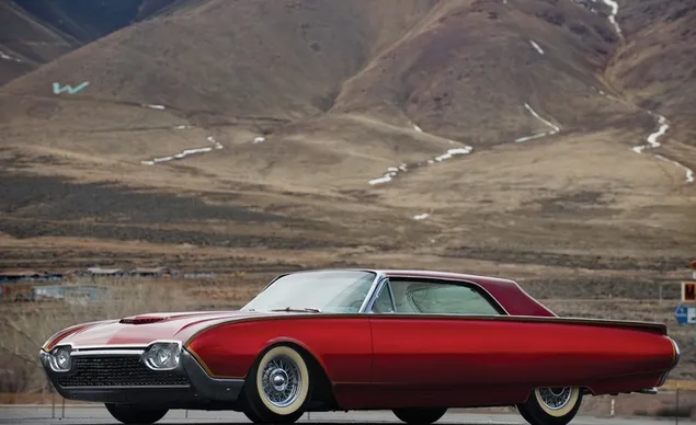 Tapeta Starý červený Ford HD