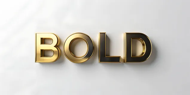 グラフィックデザインに最適な、太字の文字を特徴とする古いテキストレンダリング 4K 壁紙