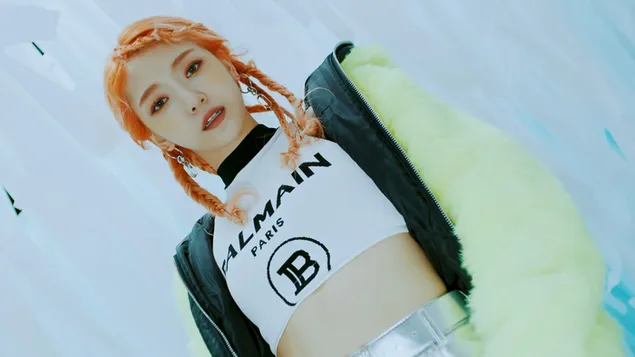 Everglow (K-Pop Band) の「Dun Dun」MV Shoot (2020) の Onda 4K 壁紙