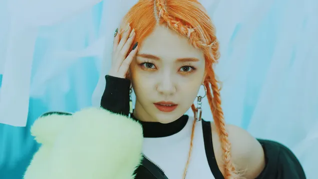 Everglow (K-Pop Band) の「Dun Dun」MV Shoot [2020] の Onda 4K 壁紙