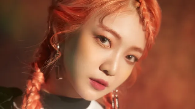 Everglow (K-Pop Band) の「Reminiscence」MV Shoot (2020) の Onda 4K 壁紙