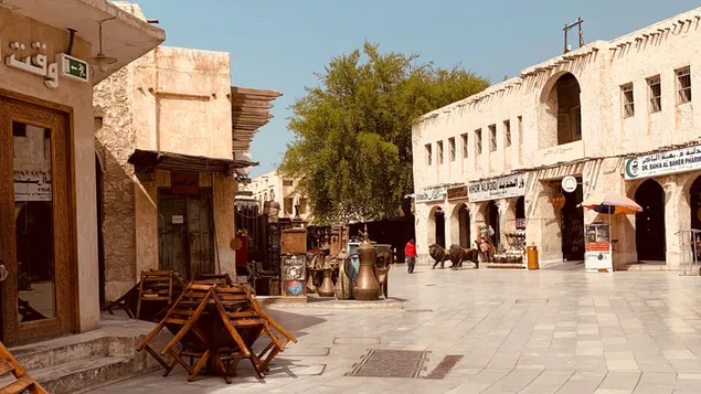 One of the Tourist Sport in Doha Qatar, Old Souq Waqif