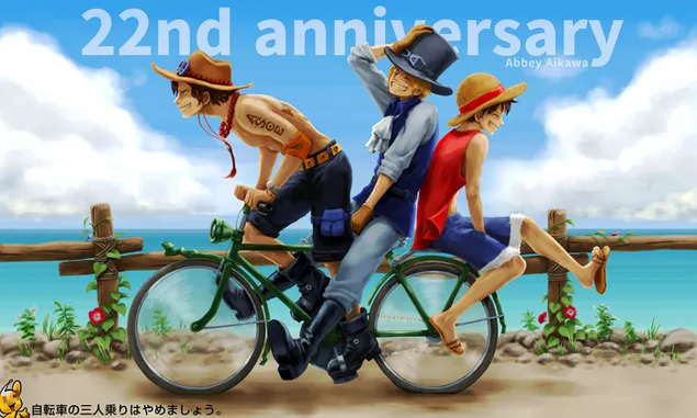 Hari Jadi ke-22 One Piece 4K wallpaper