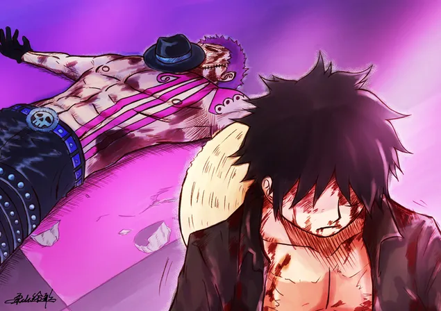 One Piece Charlotte Katakuri Starkster Susser General Hd Hintergrundbilder Herunterladen