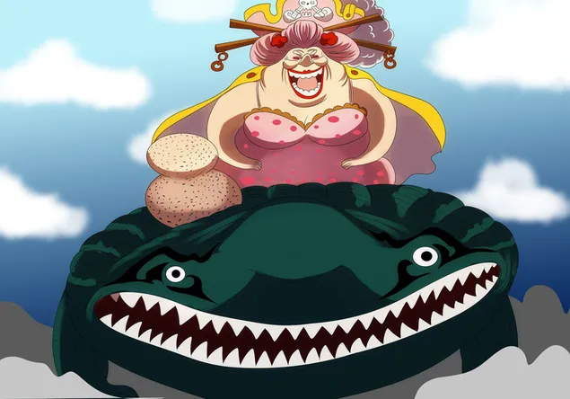 Hình nền Phần One Piece - Big Mom Wano Kuni 4K