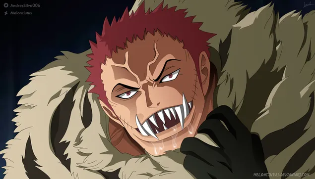 וואן פיס - שרלוט קטאקורי, כועס HD טפט