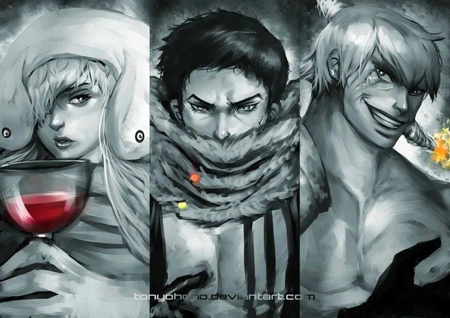 וואן פיס - שרלוט שייק, שרלוט קטאקורי ושרלוט קרקר 4K טפט