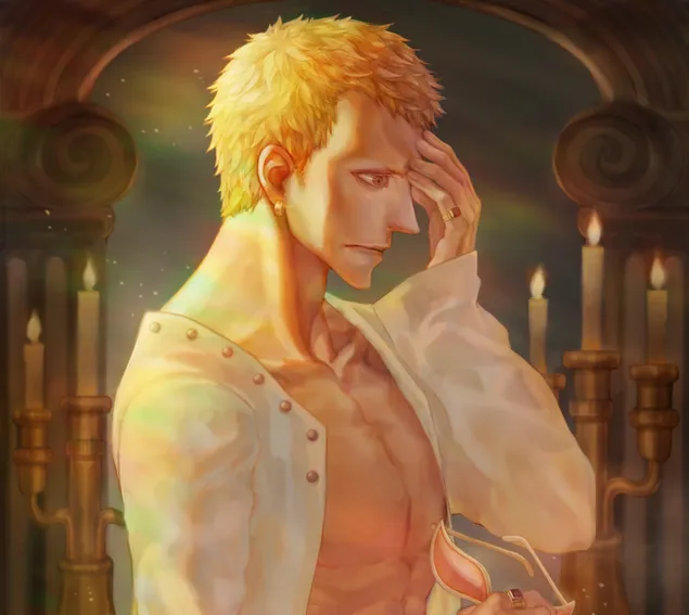 One Piece - Донкихот Дофламинго воен лидер HD тапет