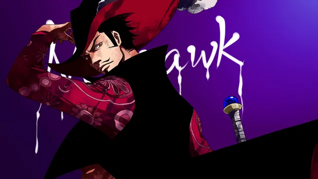 Hình nền One Piece - Dracule Mihawk (Hawkeye) 4K