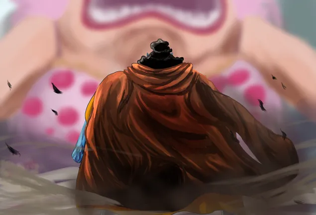 One Piece - Jinbe, Big Mom 4K bakgrund
