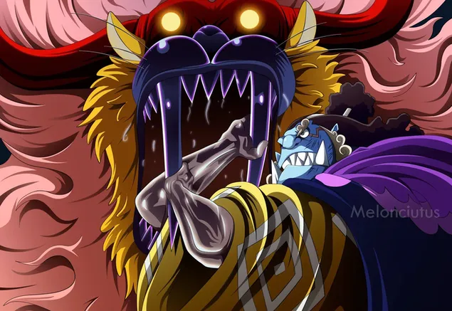 One Piece - Jinbe Vs Who's-Who HD bakgrund