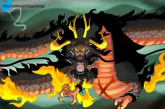 One Piece – Kaido Dragon mód 6K háttérkép