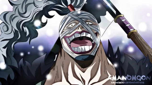 One Piece - Kamazou Der Totschläger 2K Hintergrundbild