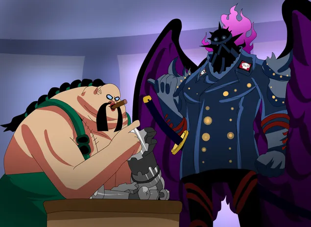 One Piece - King The WildFire & Queen The Plague HD bakgrunn