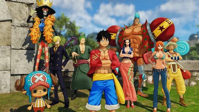 One Piece - Luffy and his crew download