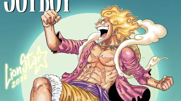 One Piece - Luffy Gear 5 Awakening Sun God 4K sfond