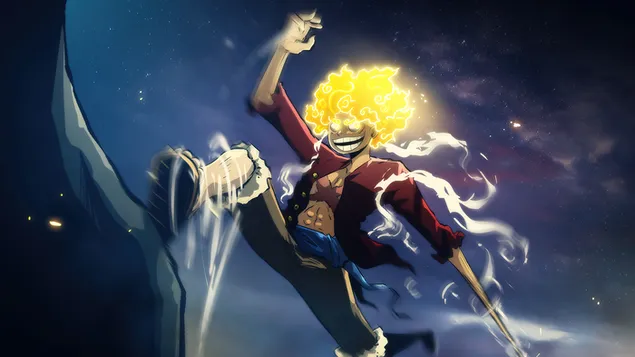 One Piece: Luffy Gear 5 Awakening Sun God tải xuống