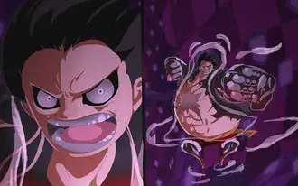 One Piece – Luffy Gear Fourth 4K háttérkép