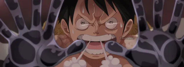 One Piece - Luffy Haki 2K wallpaper