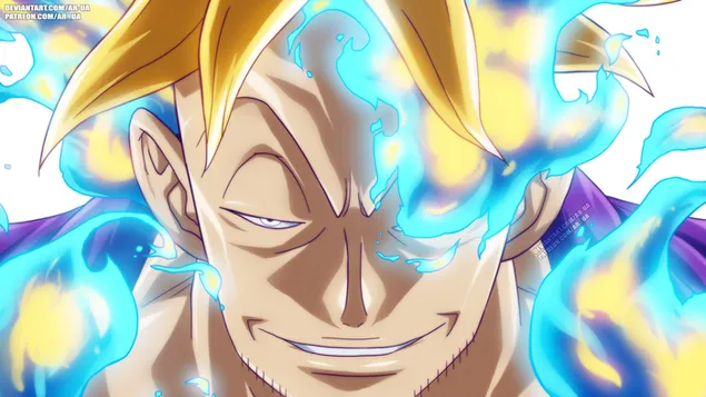 One Piece - Marco La Fenice (Comandante di 1a Divisione) HD sfondo