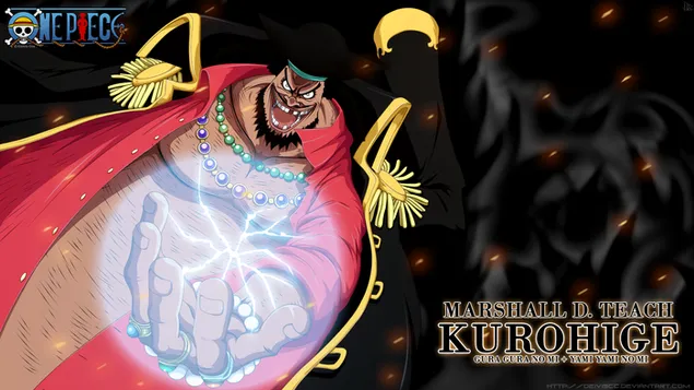 วันพีช - มาร์แชล ดี. สอน จักรพรรดิแห่งท้องทะเล HD วอลเปเปอร์