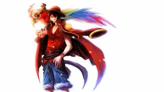One Piece - Monkey D. Luffy, Capitão, Pirata 4K papel de parede