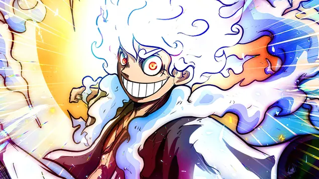 One Piece - Monkey D. Luffy Gear 5 Joy Boy HD wallpaper