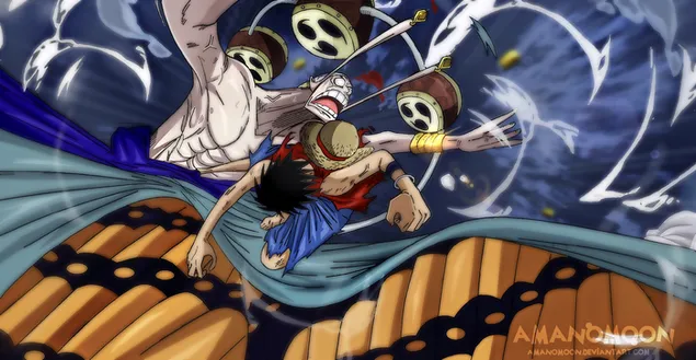 One Piece - Monkey D. Luffy Vs Enel