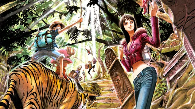 One Piece: Mugiwara-Piraten 4K Hintergrundbild
