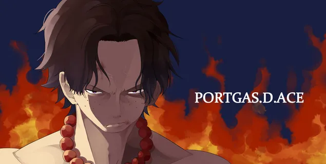 One Piece - Portgas D. Ace (Fire Fist Ace) 4K wallpaper