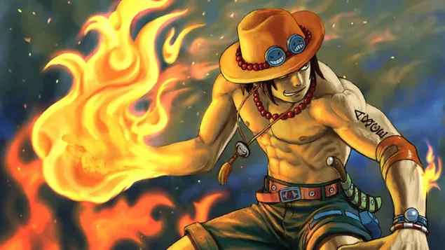 One Piece - Portgas D. Ace,Fire Fist HD טפט
