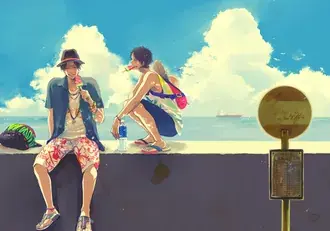 One Piece - Portgas D. Ace,Monkey D. Luffy, Horario de verano HD fondo de pantalla