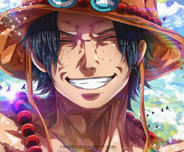 One Piece - Portgas D. Ace Pirate HD wallpaper