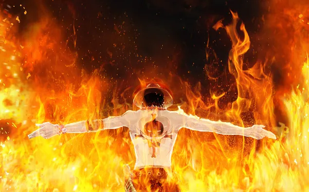 一件 - Portgas D. Ace，海盗 HD 壁纸