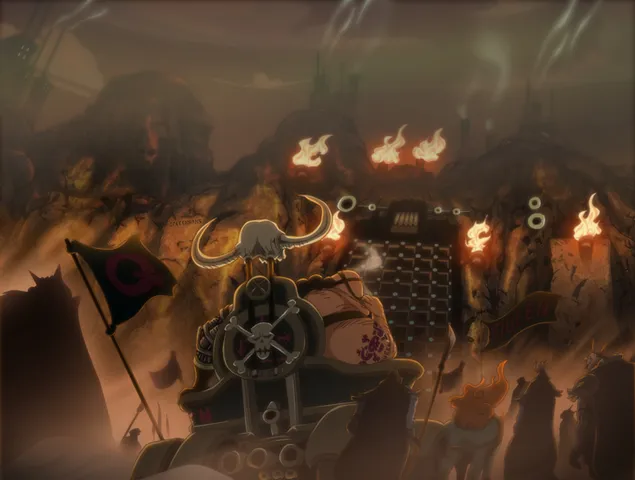 Hình nền One Piece - Nữ hoàng Bệnh dịch (Tai họa của Kaido) HD