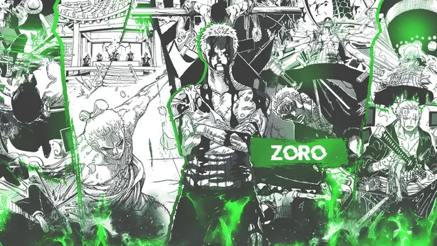 piosa a haon - roronoa zoro manga collab ioslodail