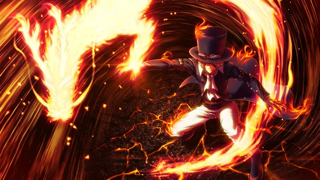 One Piece - Sabo Dragon Flame