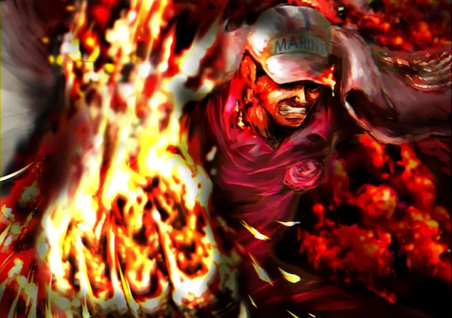 Taustpilt One Piece - Sakazuki 2K