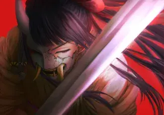 One Piece - Samurai Wano Kikunojo 2K kertas dinding