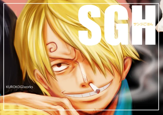 Taustakuva One Piece - Sanji Vinsmoke (Pirate) 2K