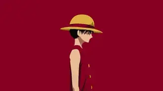 one piece serie monkey d. luffy minimalista download