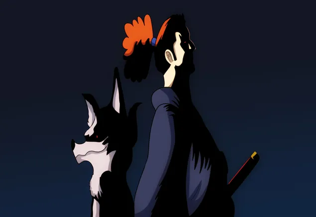 One Piece - Shimotsuki Ushimaru (Minimalist) 2K kertas dinding