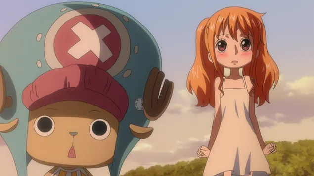 Una pieza - Tony Tony Chopper, Nami HD descarga de fondo de pantalla Una pieza - Tony Tony Chopper, Nami HD descarga de fondo de pantalla