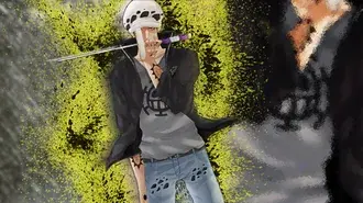 One Piece | Percikan Undang-undang Trafalgar HD kertas dinding