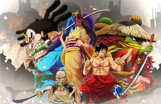 One Piece (Udon Squad) 2K wallpaper