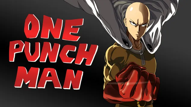 anime one punch man saitama (sieu anh hung) tai xuong