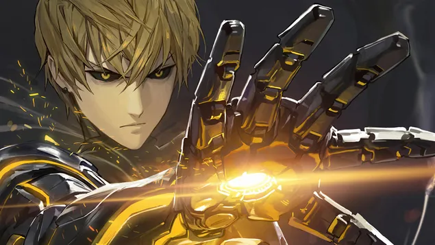 Tapeta One Punch Man: Demon Cyborg Genos 4K